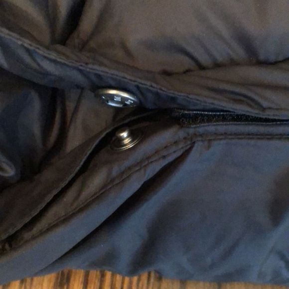 COLUMBIA Grey Quilted Puffer Hooded Coat with Removable Faux Fur Trim Size 1XL - Picture 7 of 13